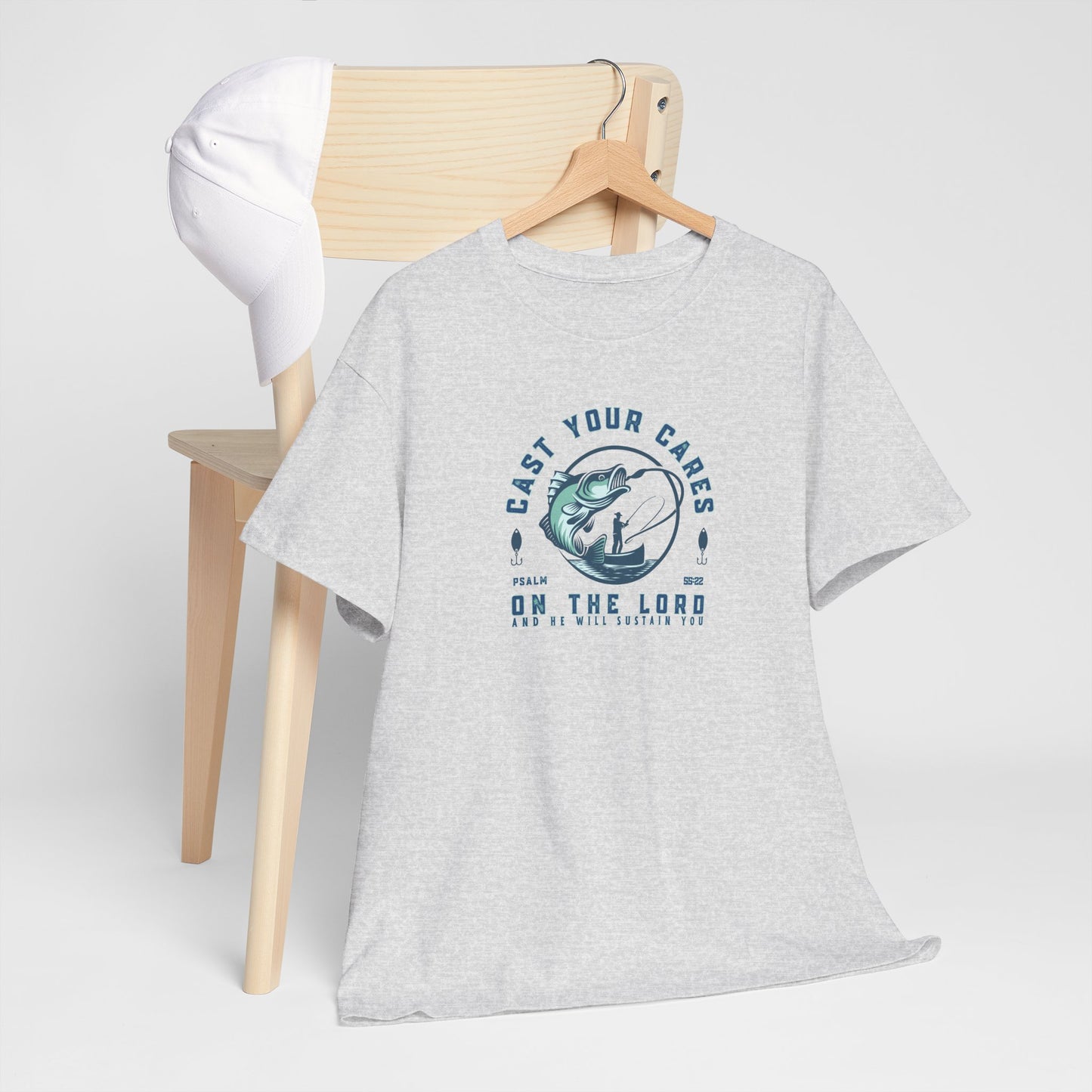 Christian Fishing Tee - Graphic Inspirational