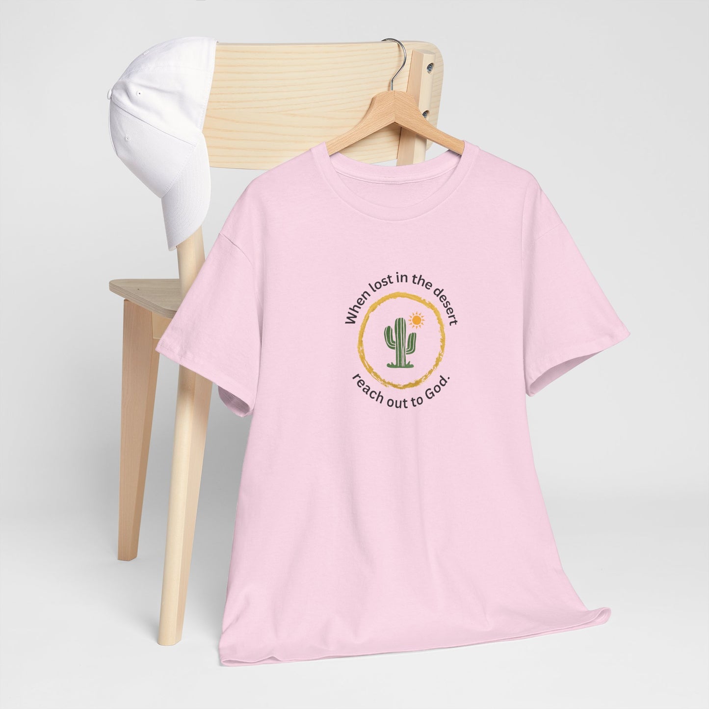 Christian Cactus Tee God T Shirt Graphic Unisex