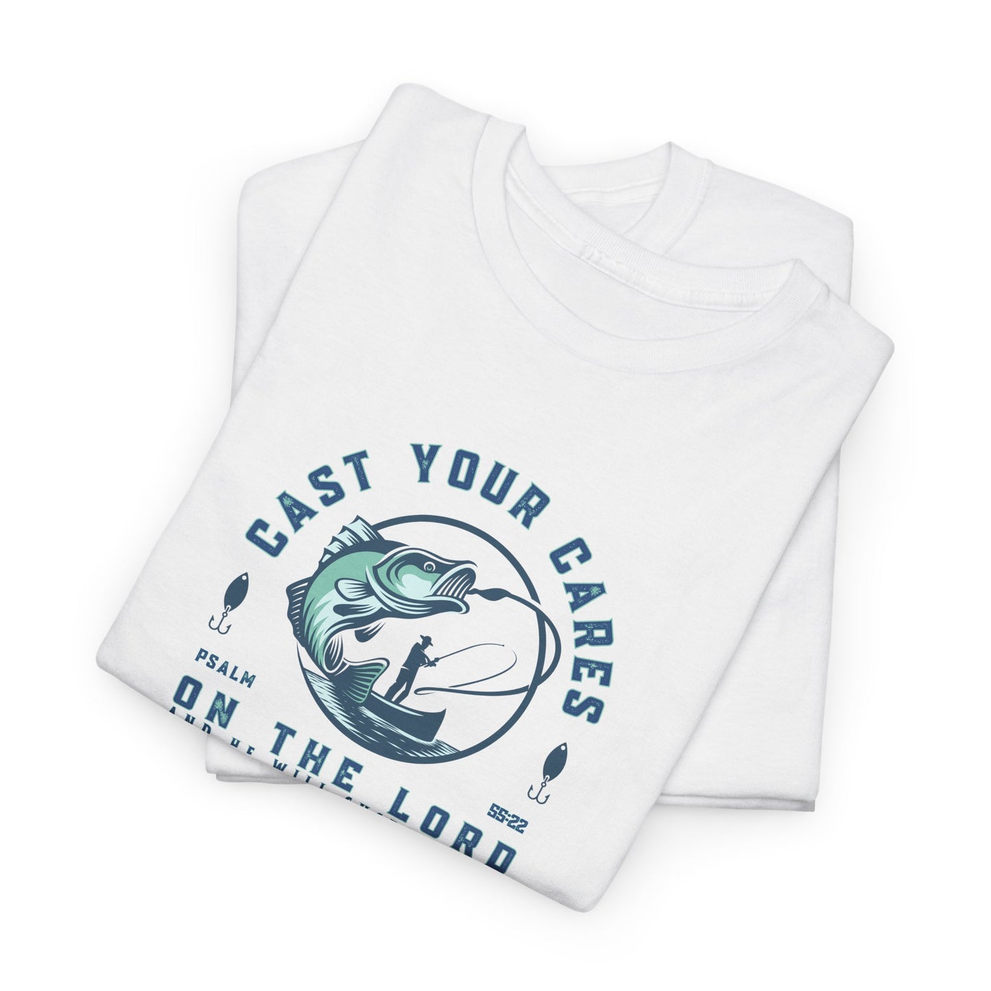 Christian Fishing Tee - Graphic Inspirational