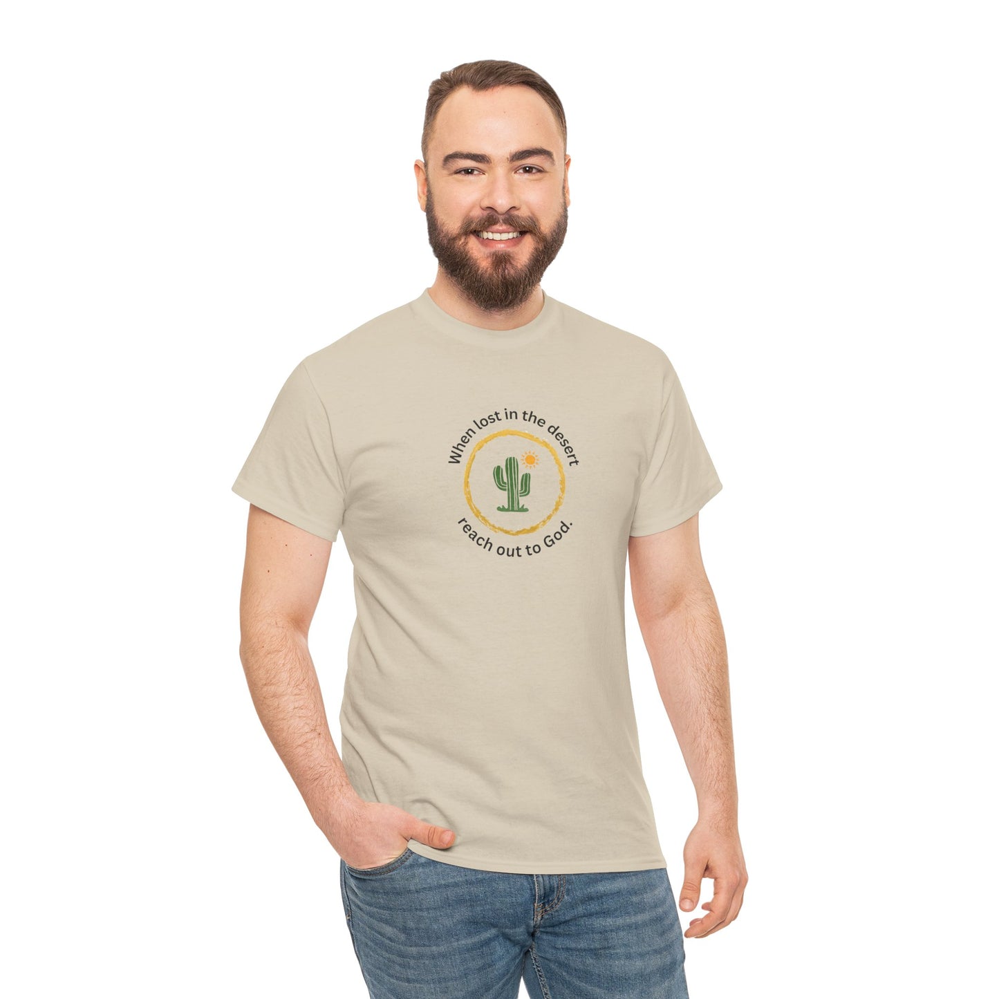 Christian Cactus Tee God T Shirt Graphic Unisex