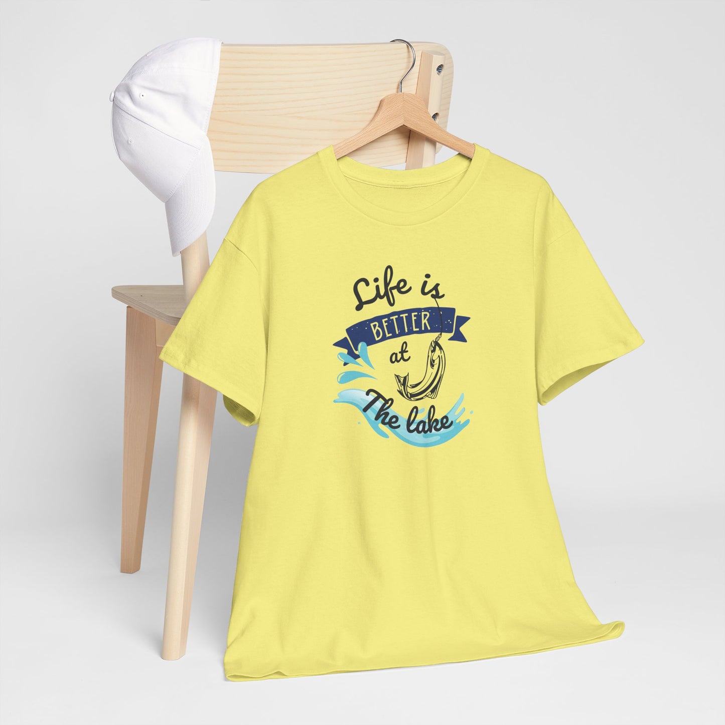 Lake Fishing Unisex Tee