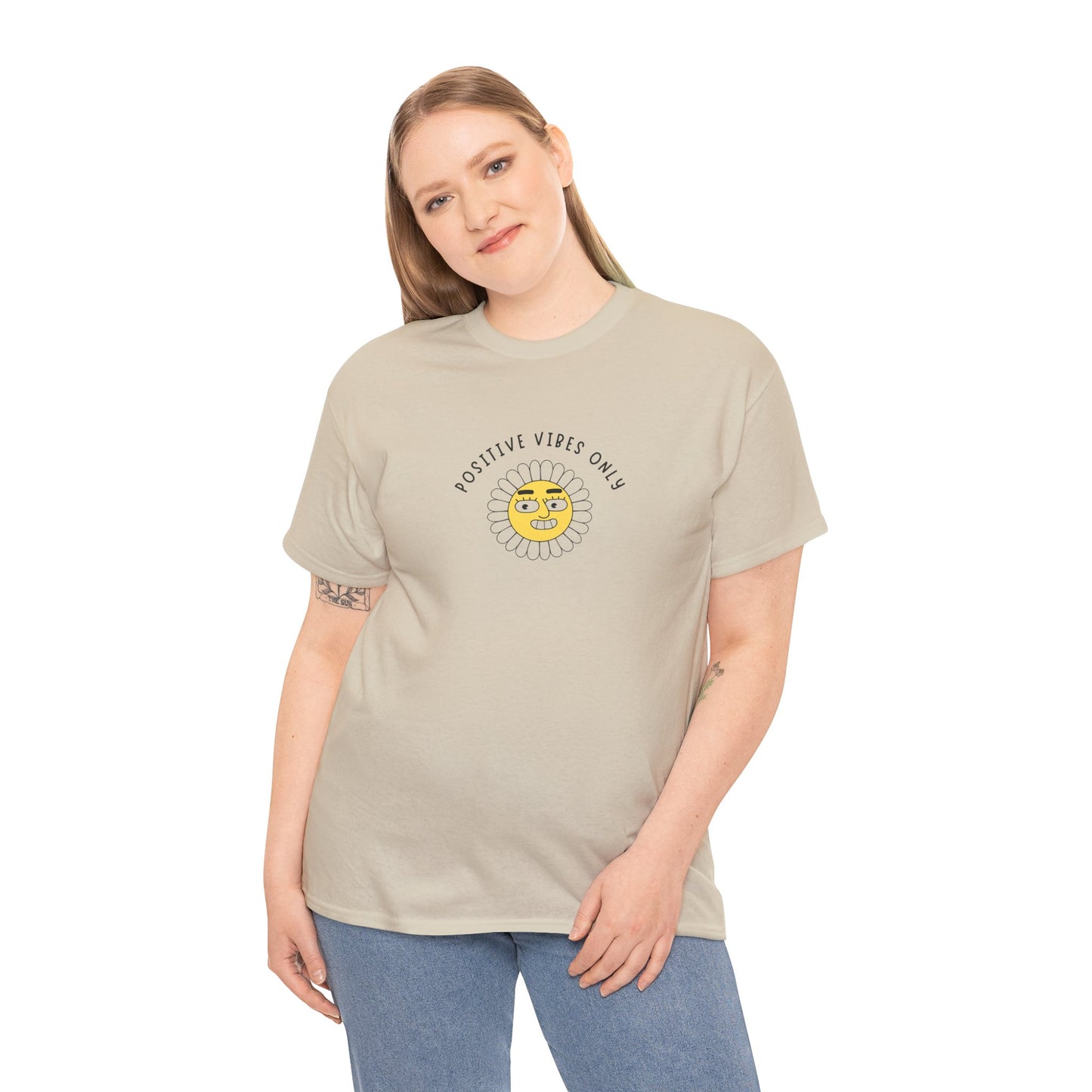 Positive Vibes Unisex Tee Funny Saying Men's Women's