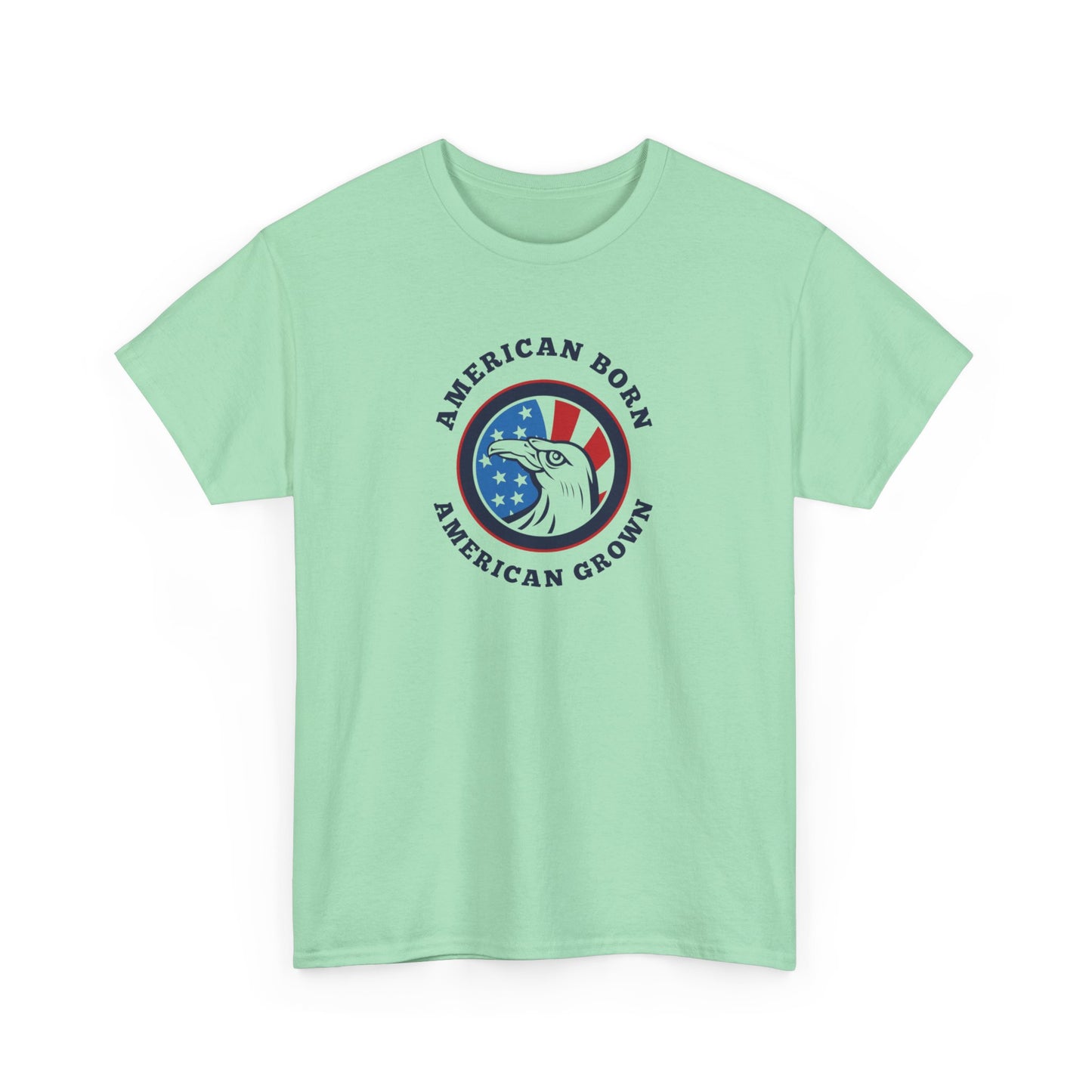 American Born Unisex Heavy Cotton Tee | Patriotic T-Shirt | Gift for Veterans | 4th of July Shirt | Casual Style Tee | Red, White, [...]