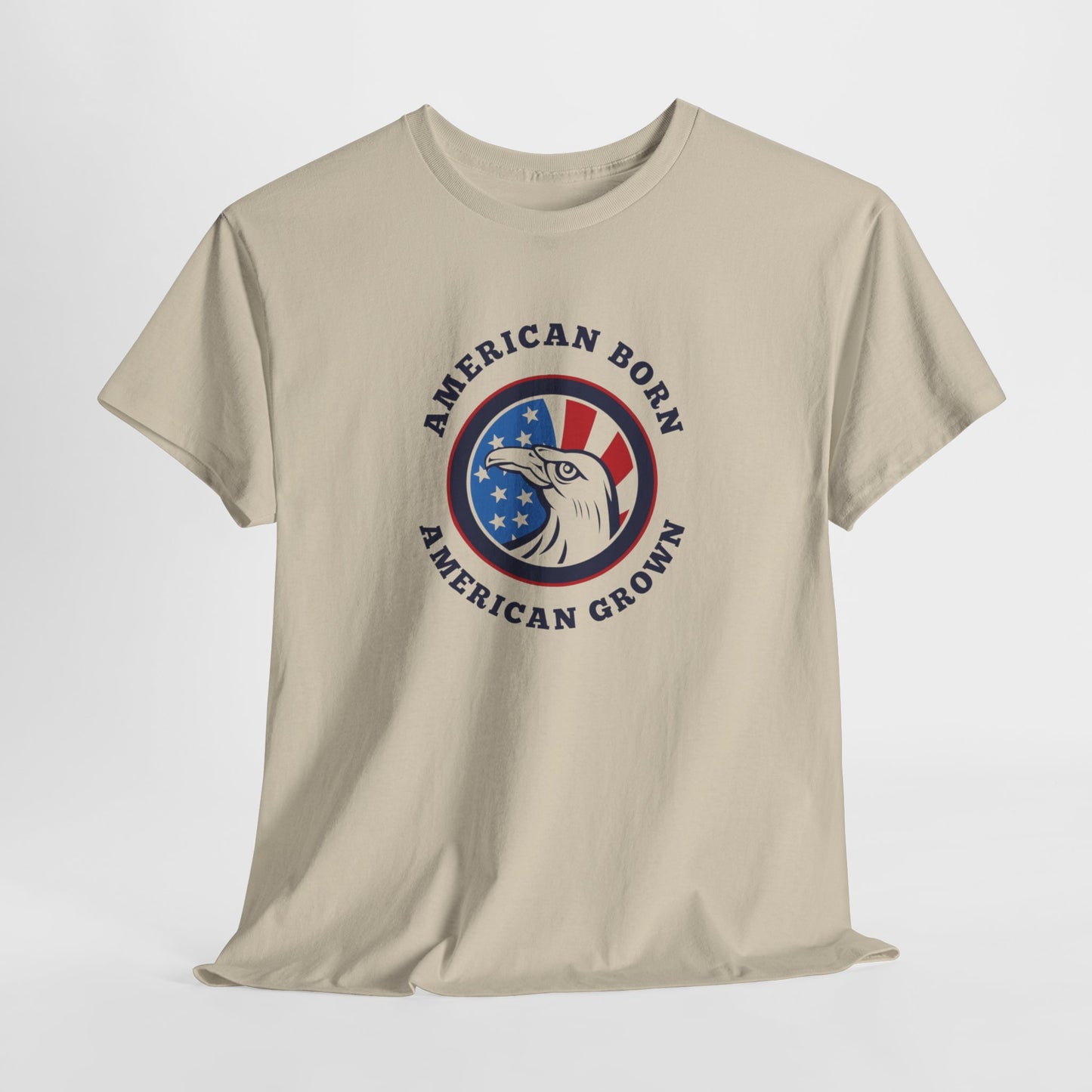 American Born Unisex Heavy Cotton Tee | Patriotic T-Shirt | Gift for Veterans | 4th of July Shirt | Casual Style Tee | Red, White, [...]