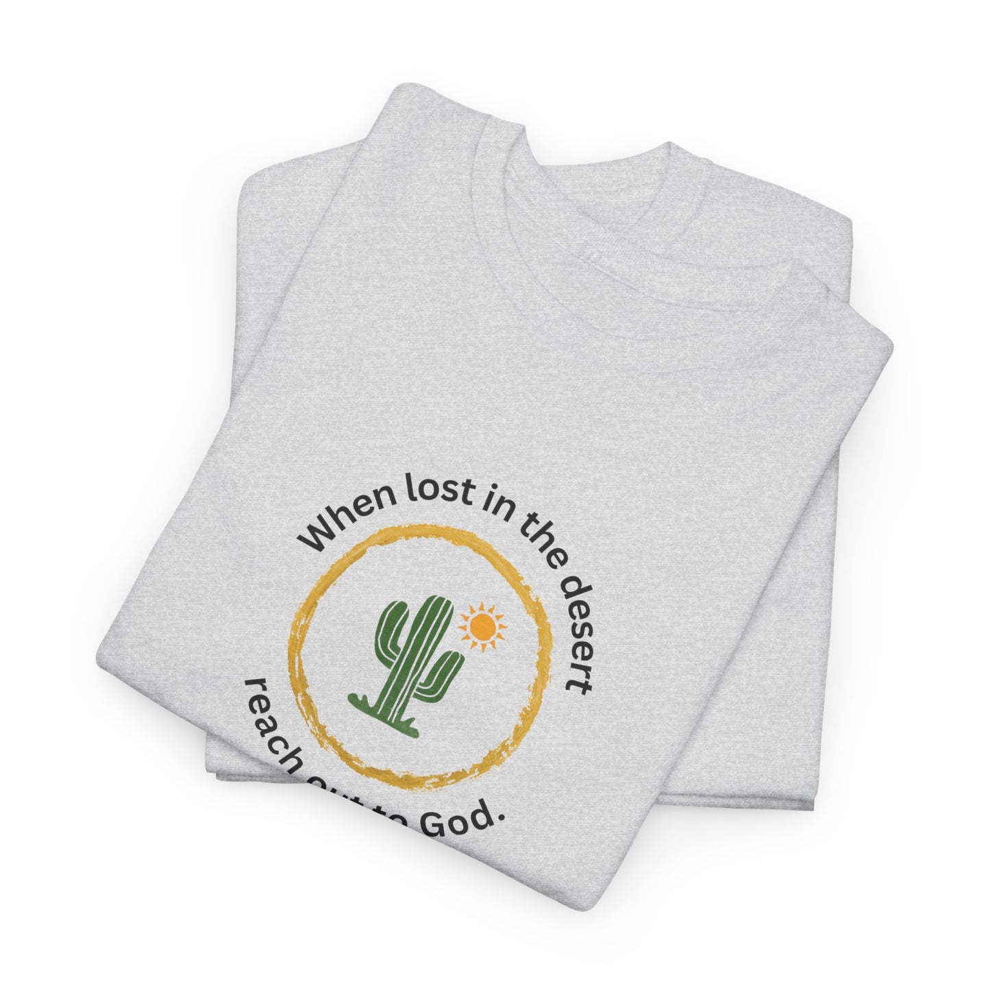 Christian Cactus Tee God T Shirt Graphic Unisex