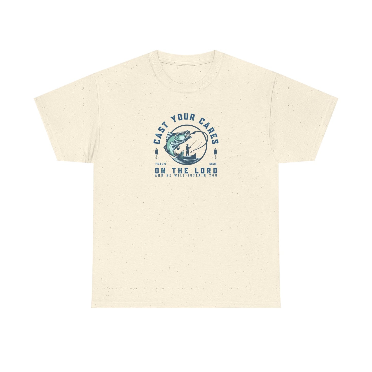 Christian Fishing Tee - Graphic Inspirational