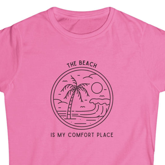 Graphic Tee - The Beach is My Comfort Place Women's T-Shirt