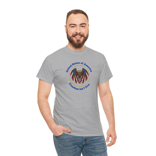 Patriotic Eagle Tee - USA Freedom