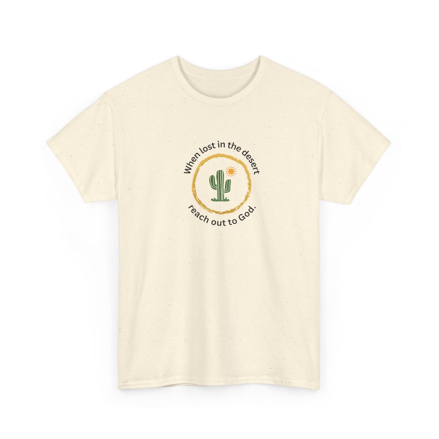 Christian Cactus Tee God T Shirt Graphic Unisex