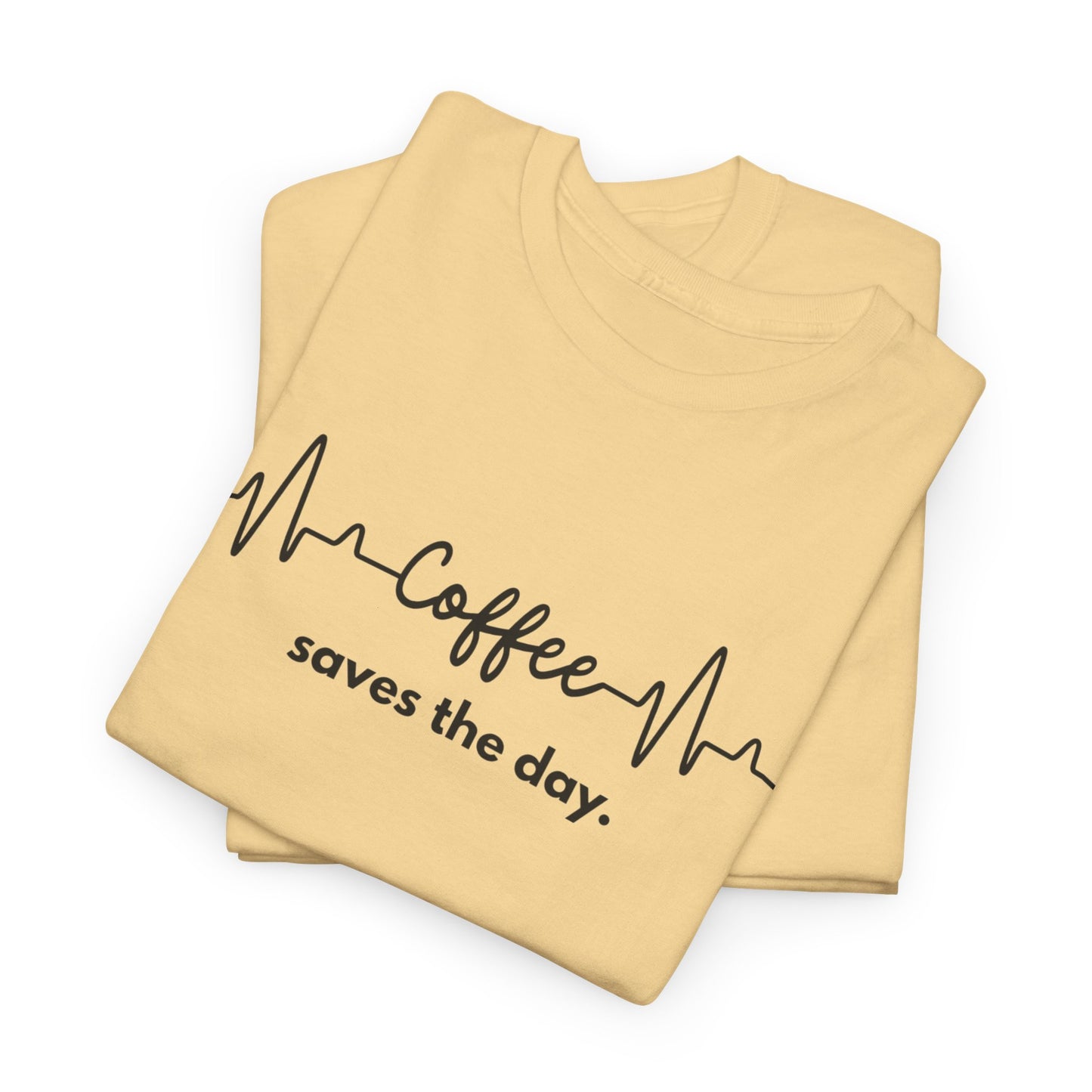 Coffee Lover Unisex Heavy Cotton Tee, Funny Graphic Shirt, Gift for Coffee Enthusiasts, Casual Wear, Sleep Shirt, Birthday Gift