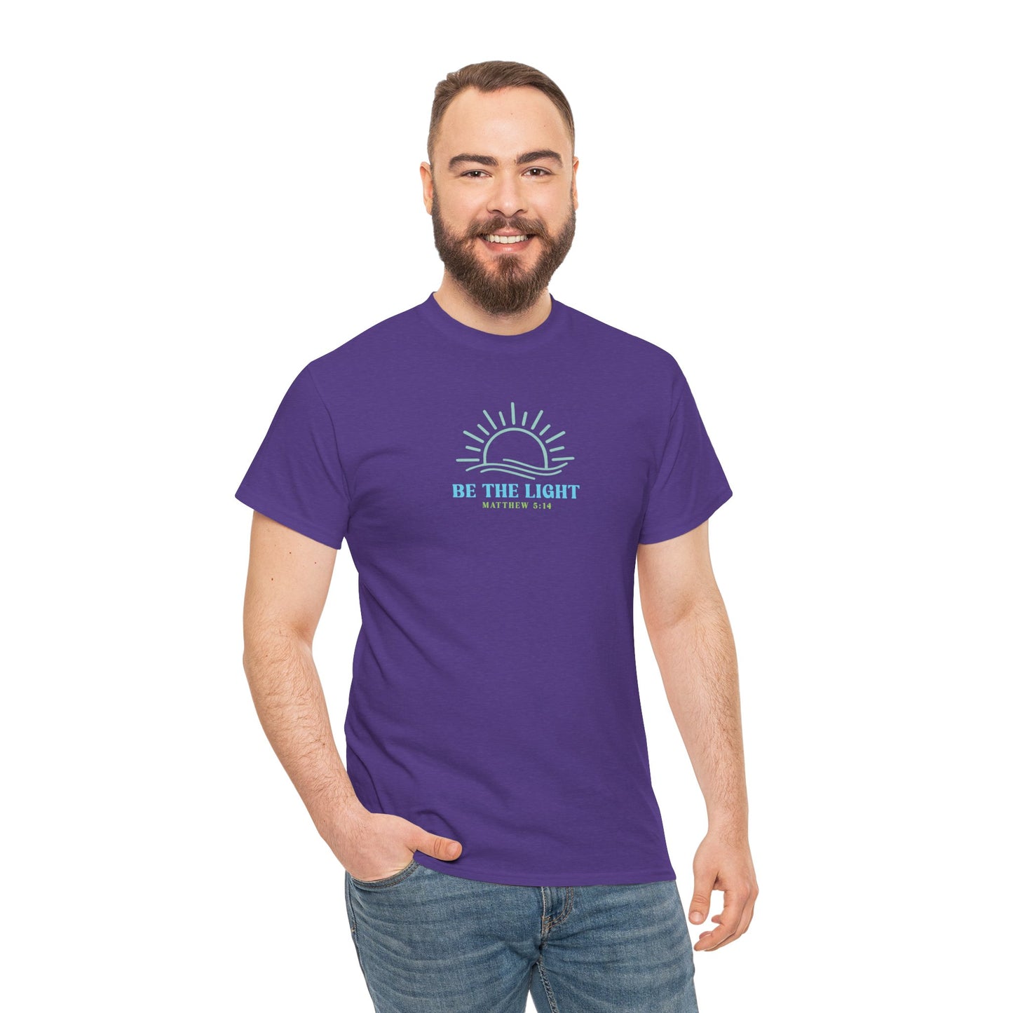 Christian Graphic Tee Be The Light