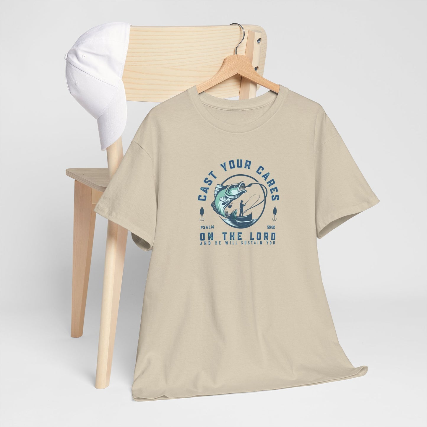 Christian Fishing Tee - Graphic Inspirational
