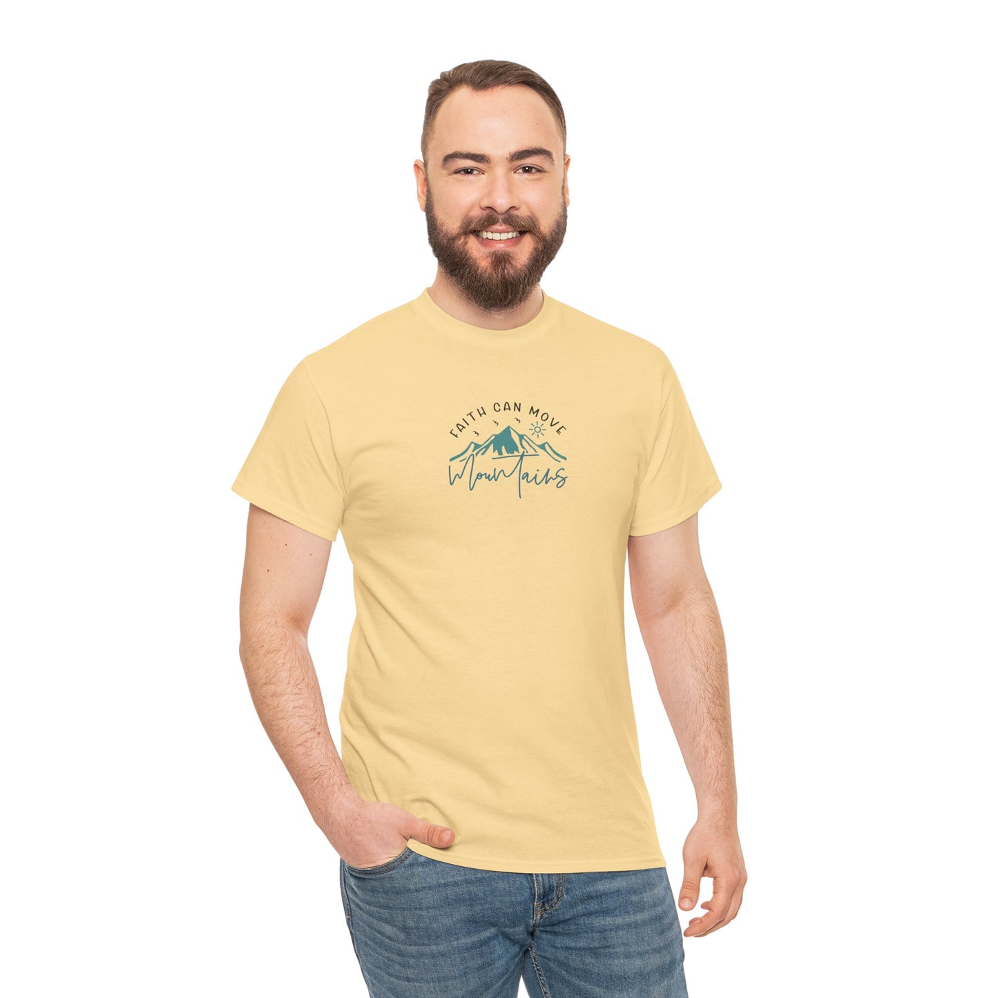Faith Can Move Mountains Christian T-Shirt