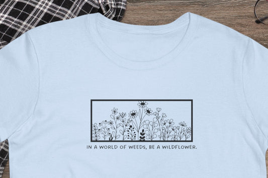 Wildflower T Shirt Floral Tee Women's