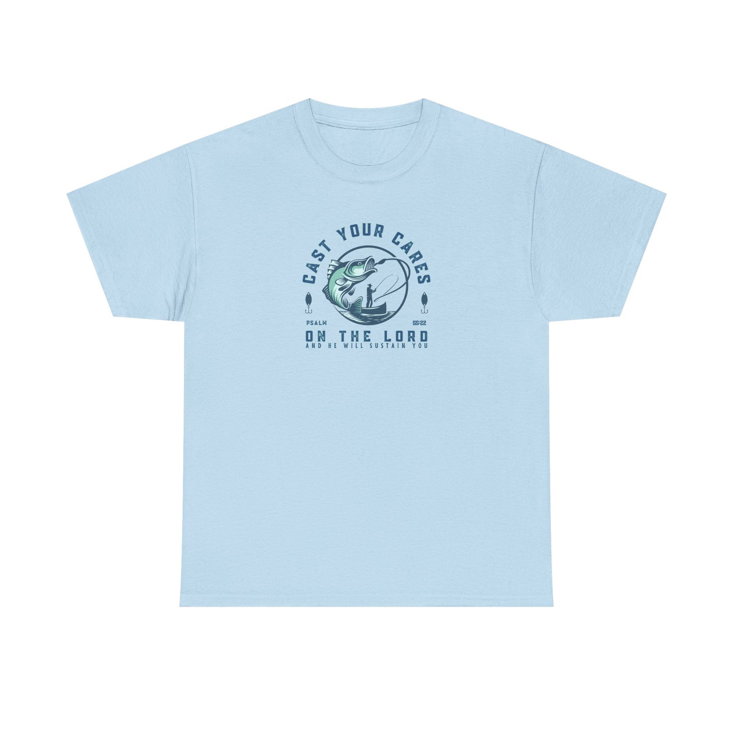Christian Fishing Tee - Graphic Inspirational