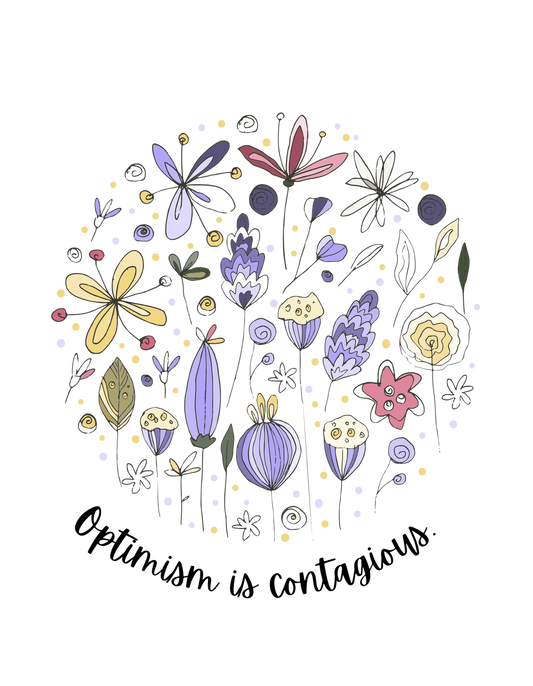Graphic T-Shirt Flower Optimism Women's Tee