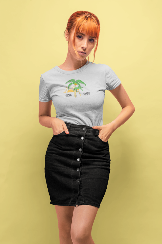 Beach Sunset Tee for Women