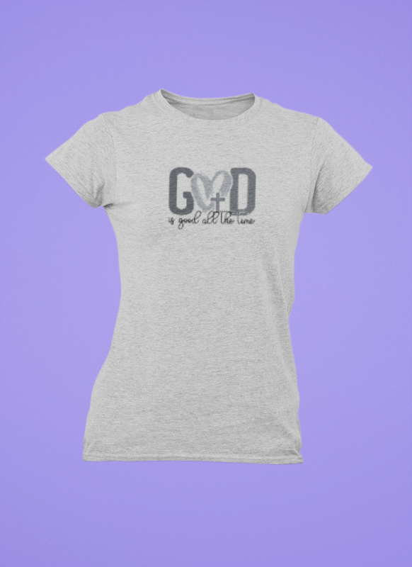 Christian Graphic Tee - God is Good All The Time