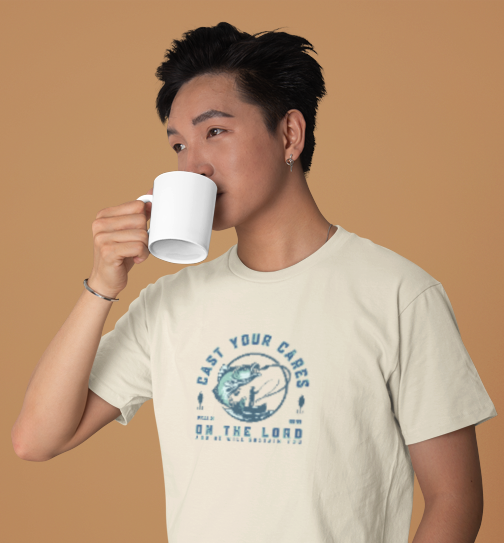 Christian Fishing Tee - Graphic Inspirational