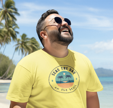 Beach Graphic T-Shirt