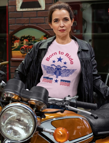 Biker Tee - Motorcycle Graphic T Shirt Unisex