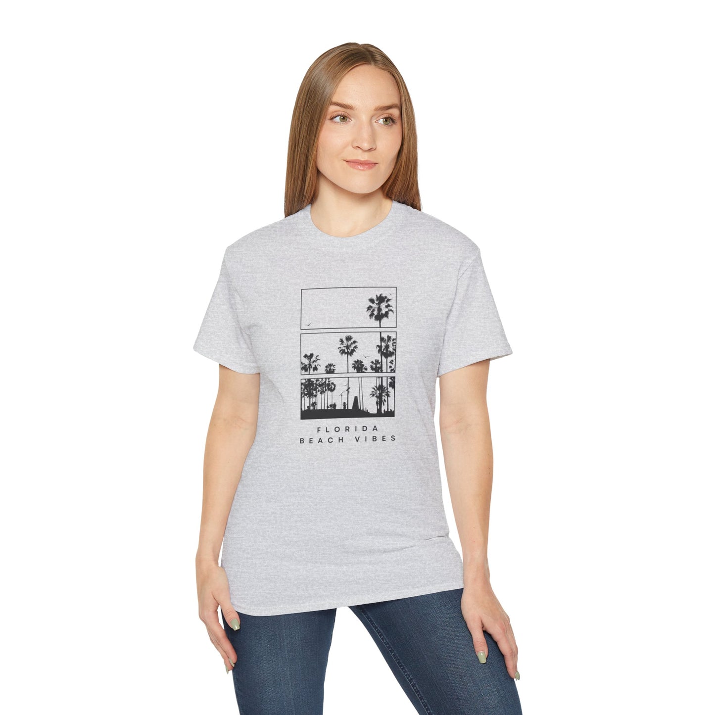 Florida T Shirt Beach Vibes Tee