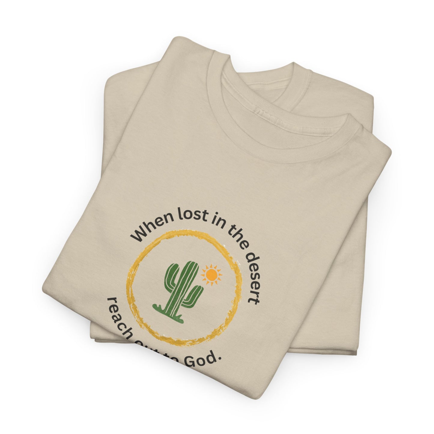 Christian Cactus Tee God T Shirt Graphic Unisex