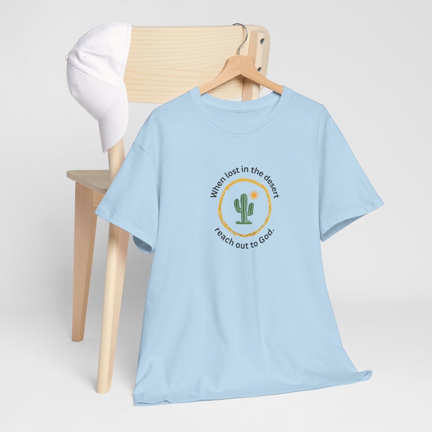 Christian Cactus Tee God T Shirt Graphic Unisex