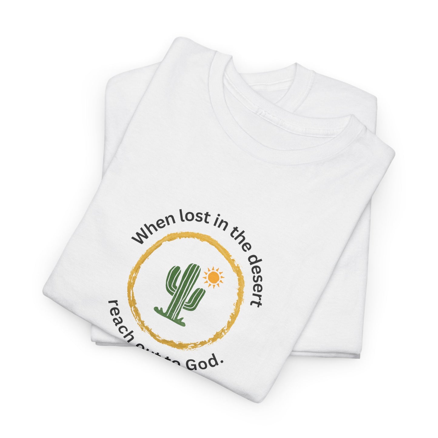 Christian Cactus Tee God T Shirt Graphic Unisex