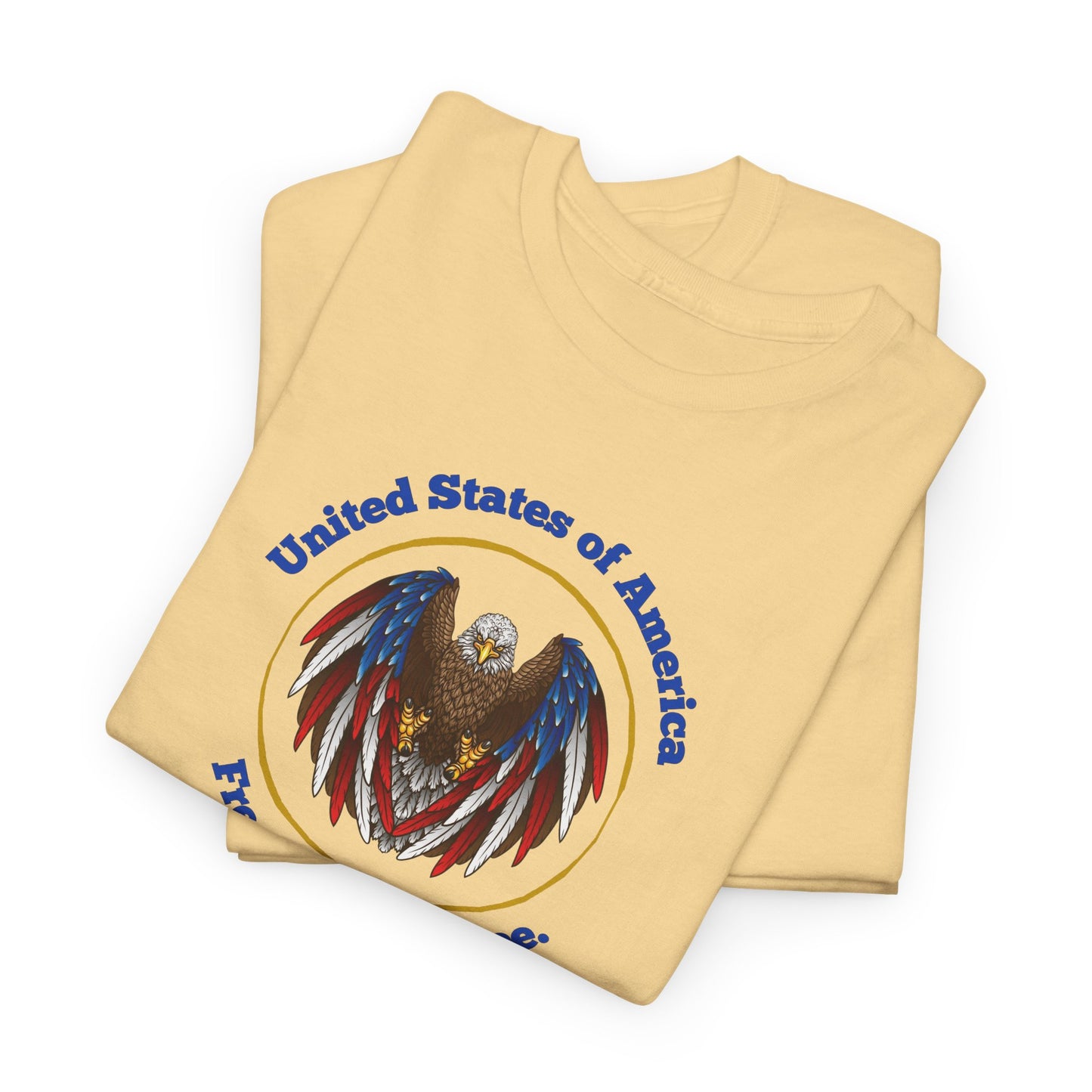 Patriotic Eagle Tee - USA Freedom
