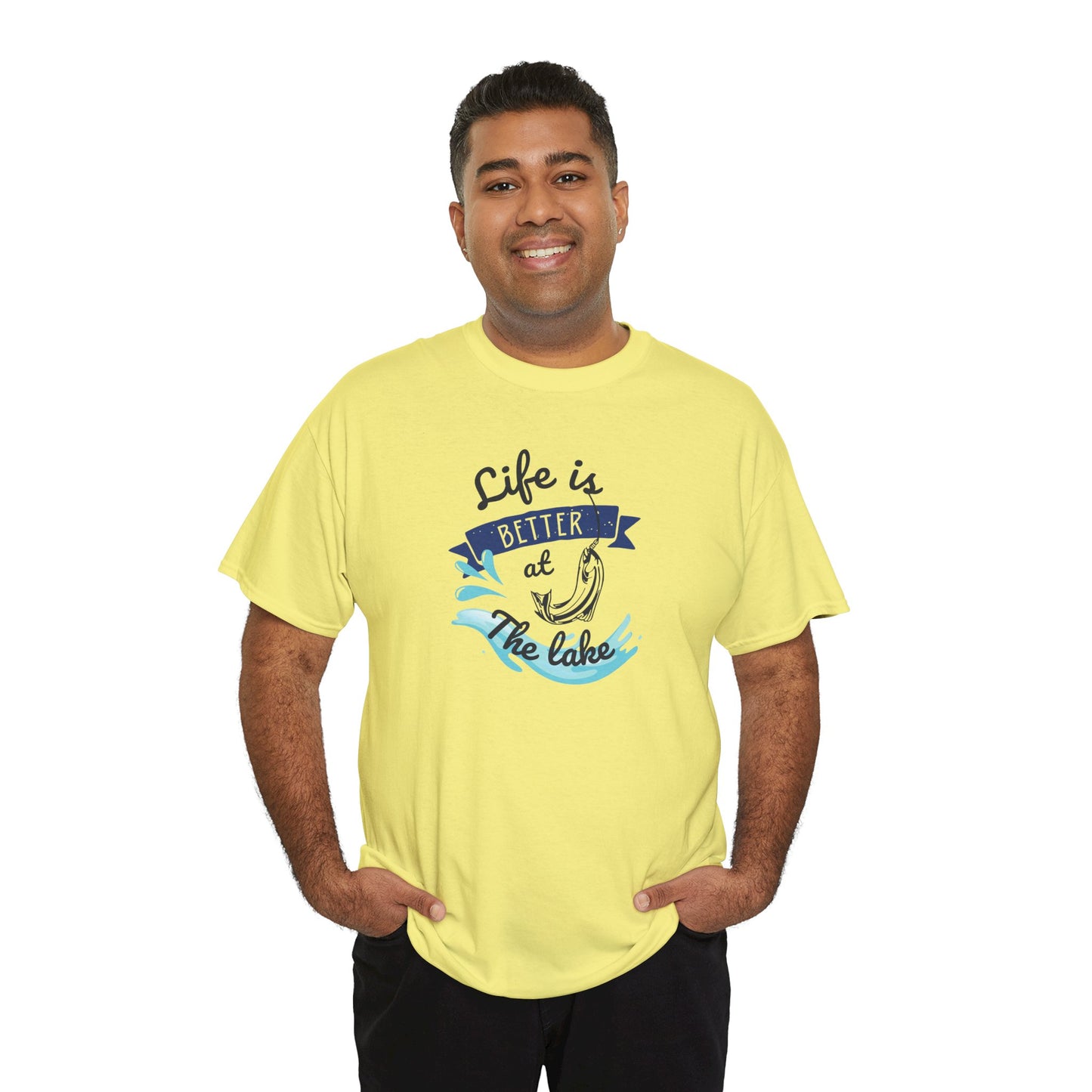 Lake Fishing Unisex Tee