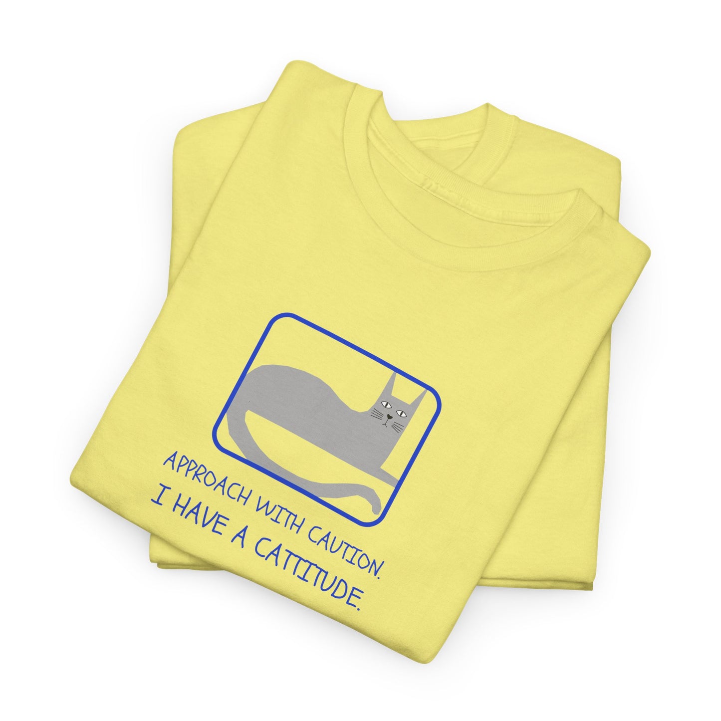 Cat T Shirt Attitude Tee