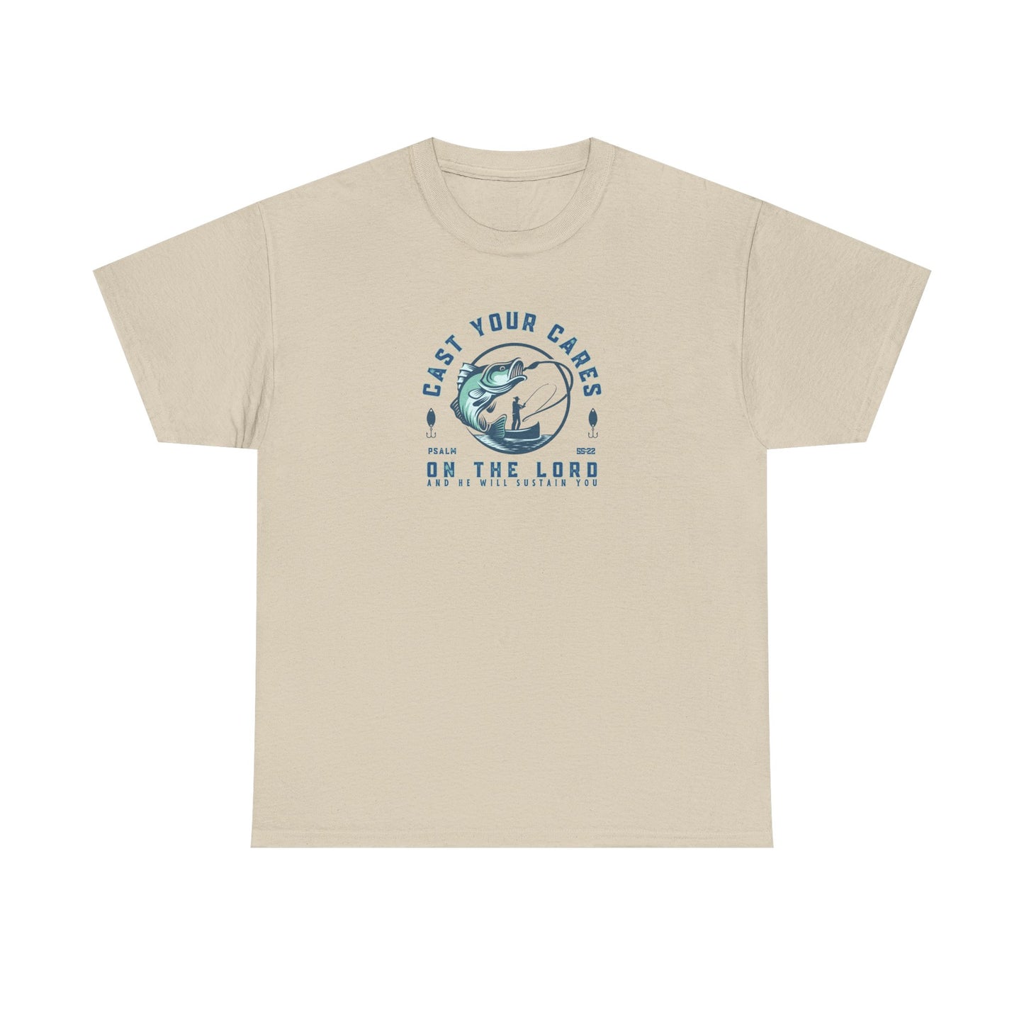 Christian Fishing Tee - Graphic Inspirational