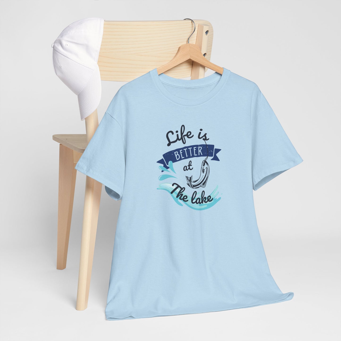 Lake Fishing Unisex Tee