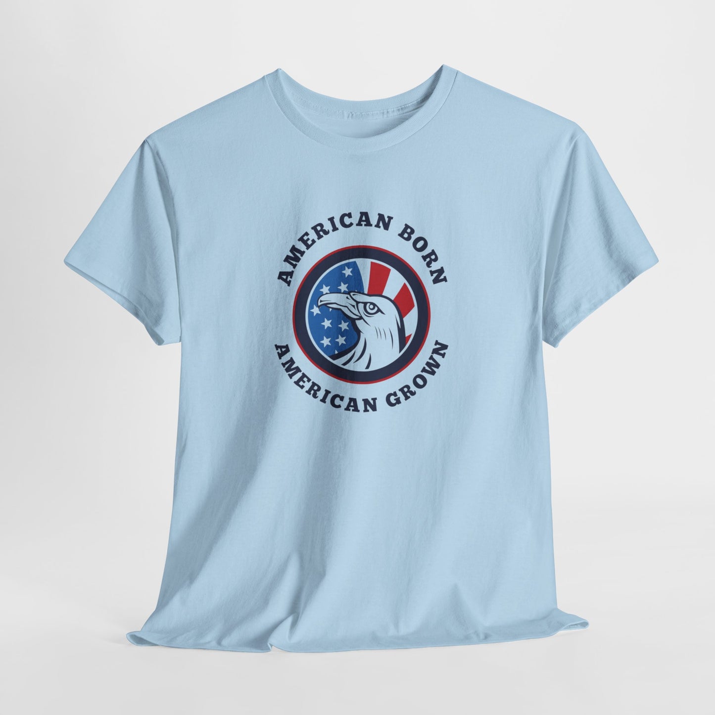 American Born Unisex Heavy Cotton Tee | Patriotic T-Shirt | Gift for Veterans | 4th of July Shirt | Casual Style Tee | Red, White, [...]