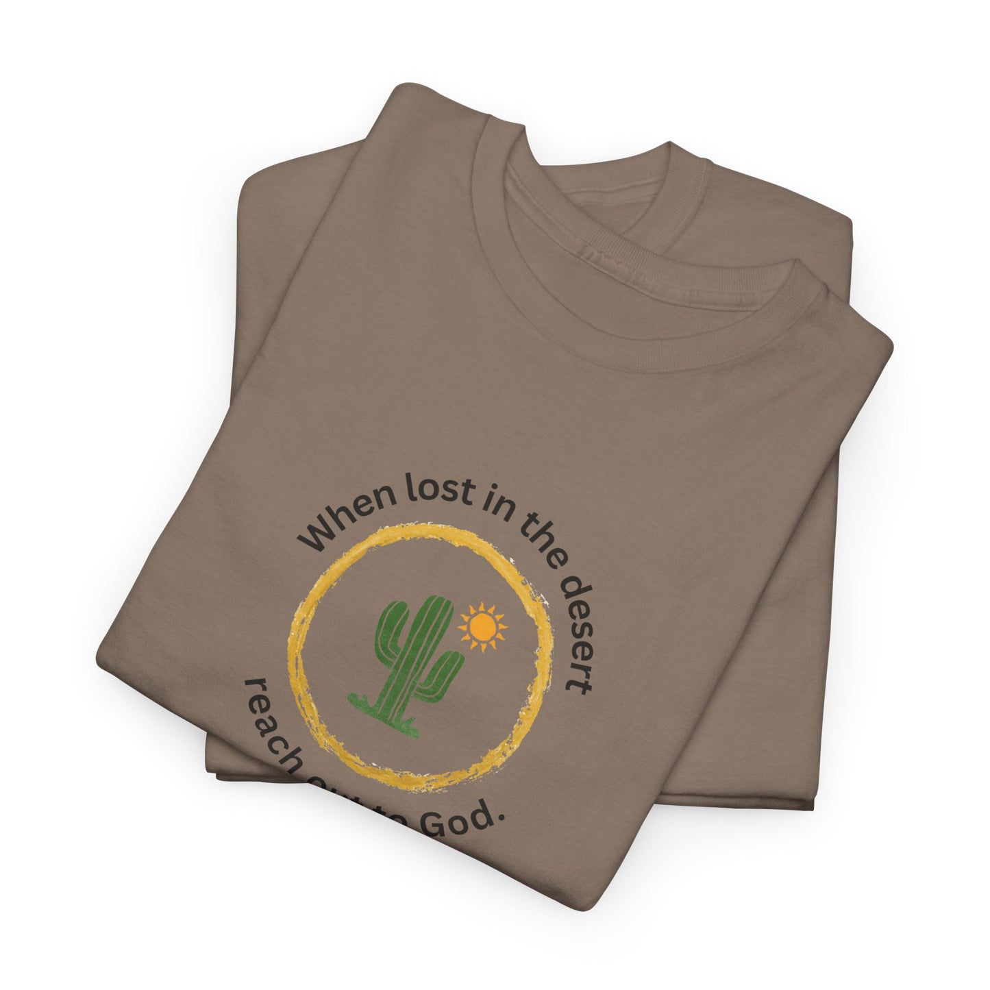 Christian Cactus Tee God T Shirt Graphic Unisex