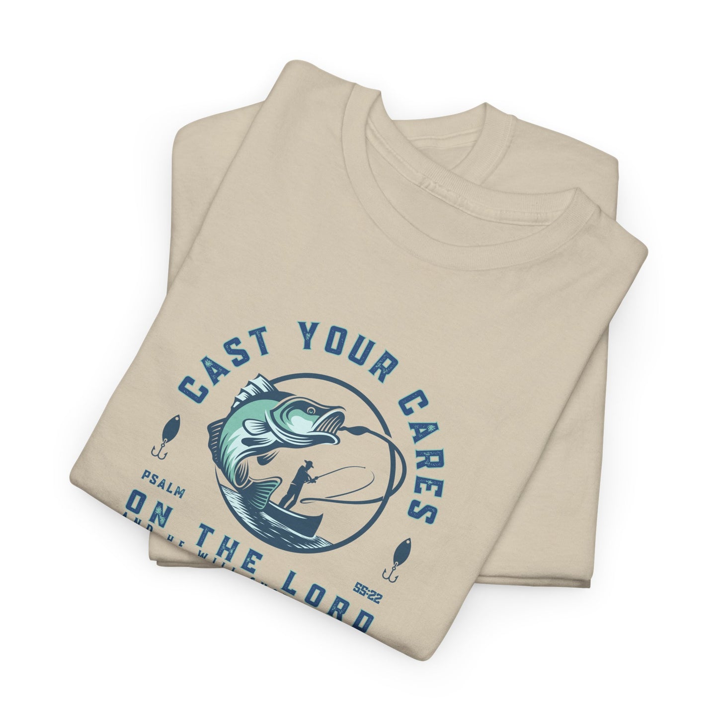 Christian Fishing Tee - Graphic Inspirational