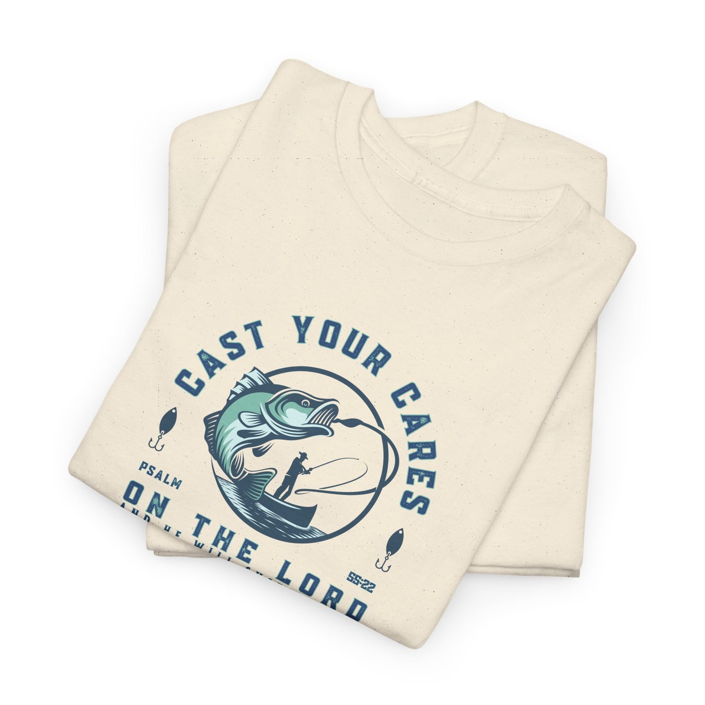 Christian Fishing Tee - Graphic Inspirational