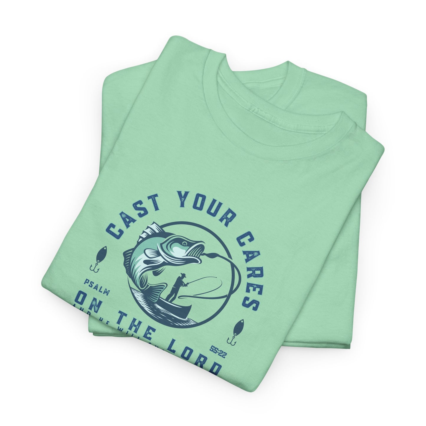Christian Fishing Tee - Graphic Inspirational