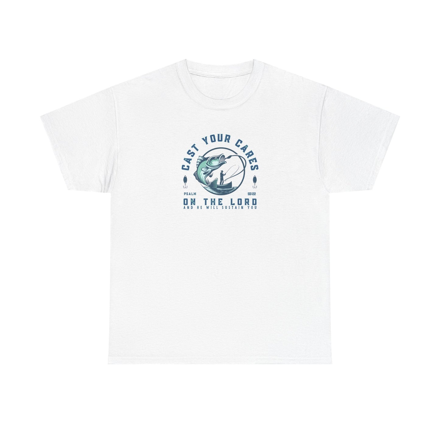 Christian Fishing Tee - Graphic Inspirational