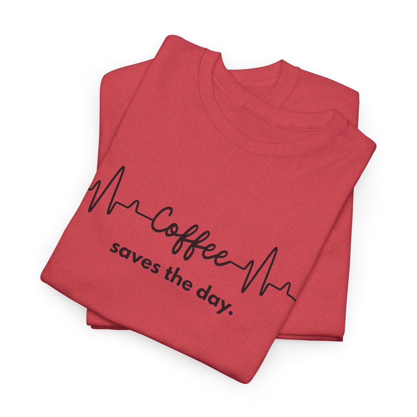 Coffee Lover Unisex Heavy Cotton Tee, Funny Graphic Shirt, Gift for Coffee Enthusiasts, Casual Wear, Sleep Shirt, Birthday Gift