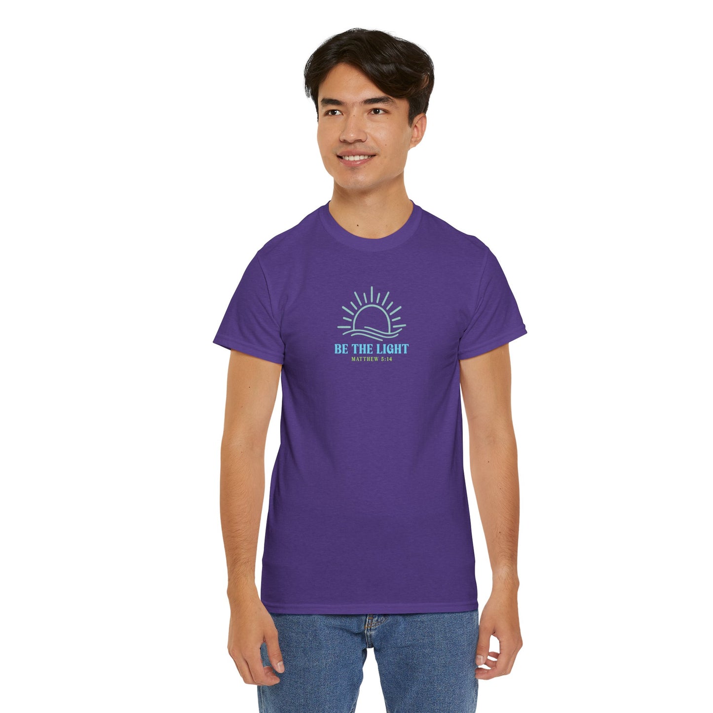 Christian Graphic Tee Be The Light
