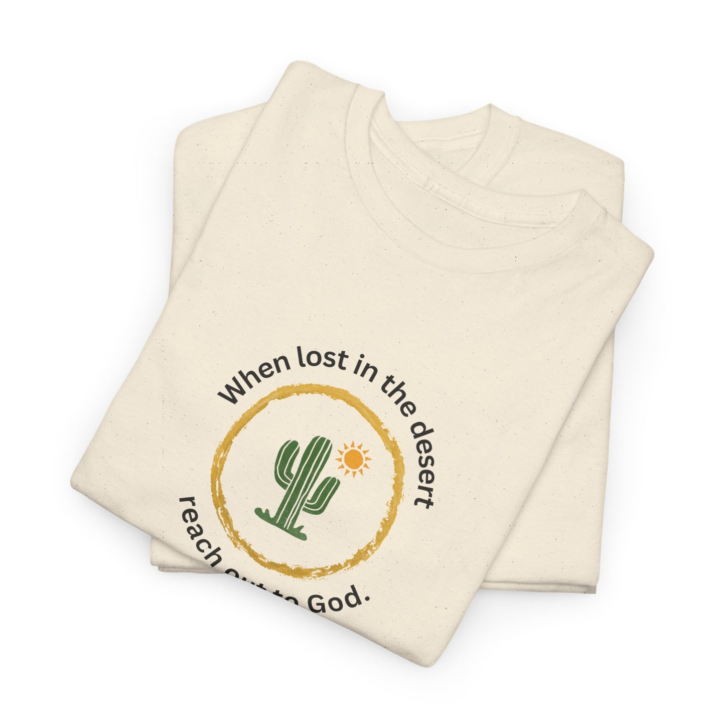Christian Cactus Tee God T Shirt Graphic Unisex