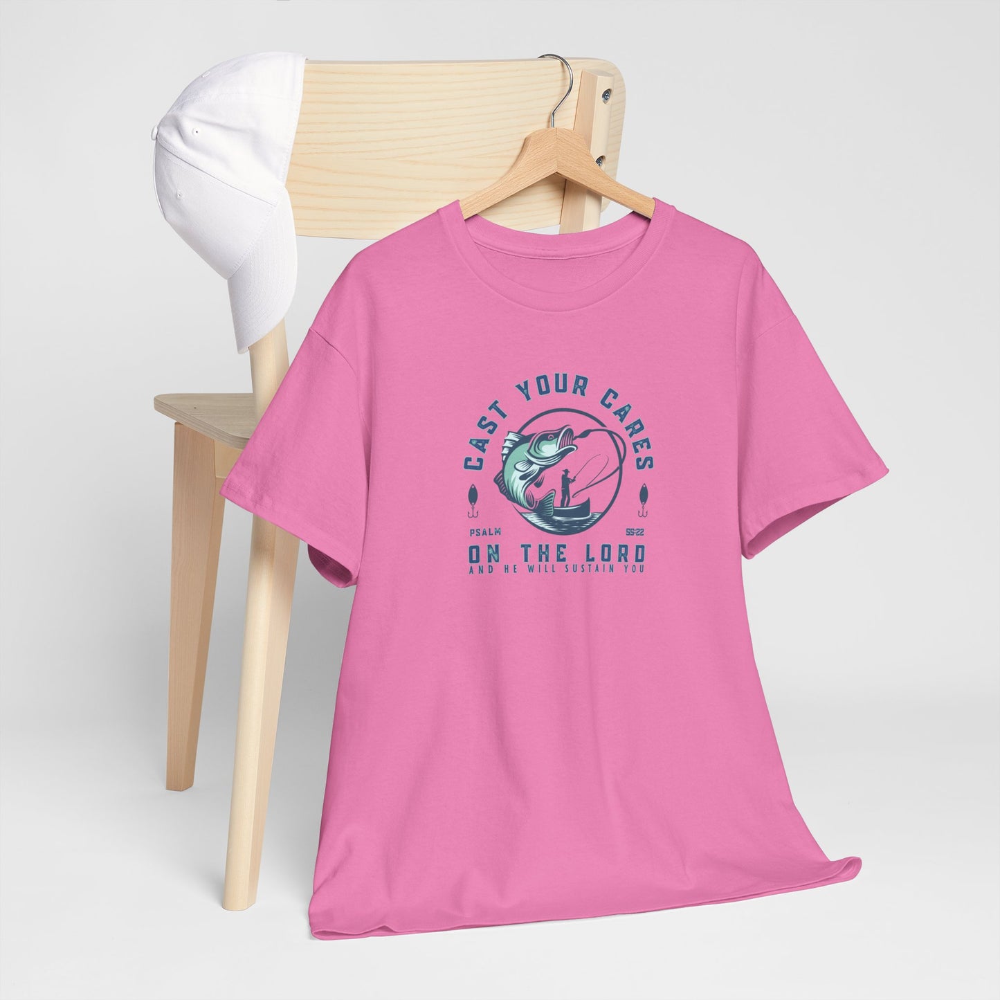 Christian Fishing Tee - Graphic Inspirational