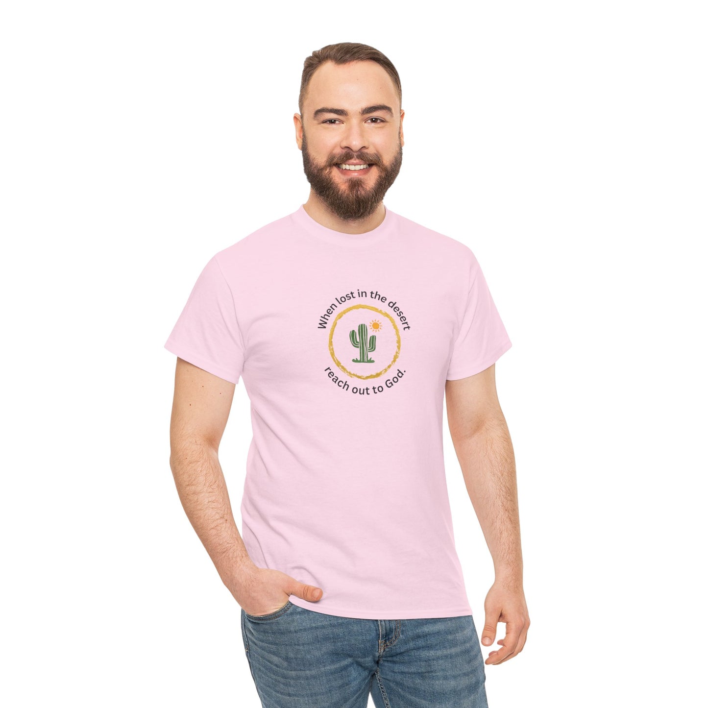 Christian Cactus Tee God T Shirt Graphic Unisex
