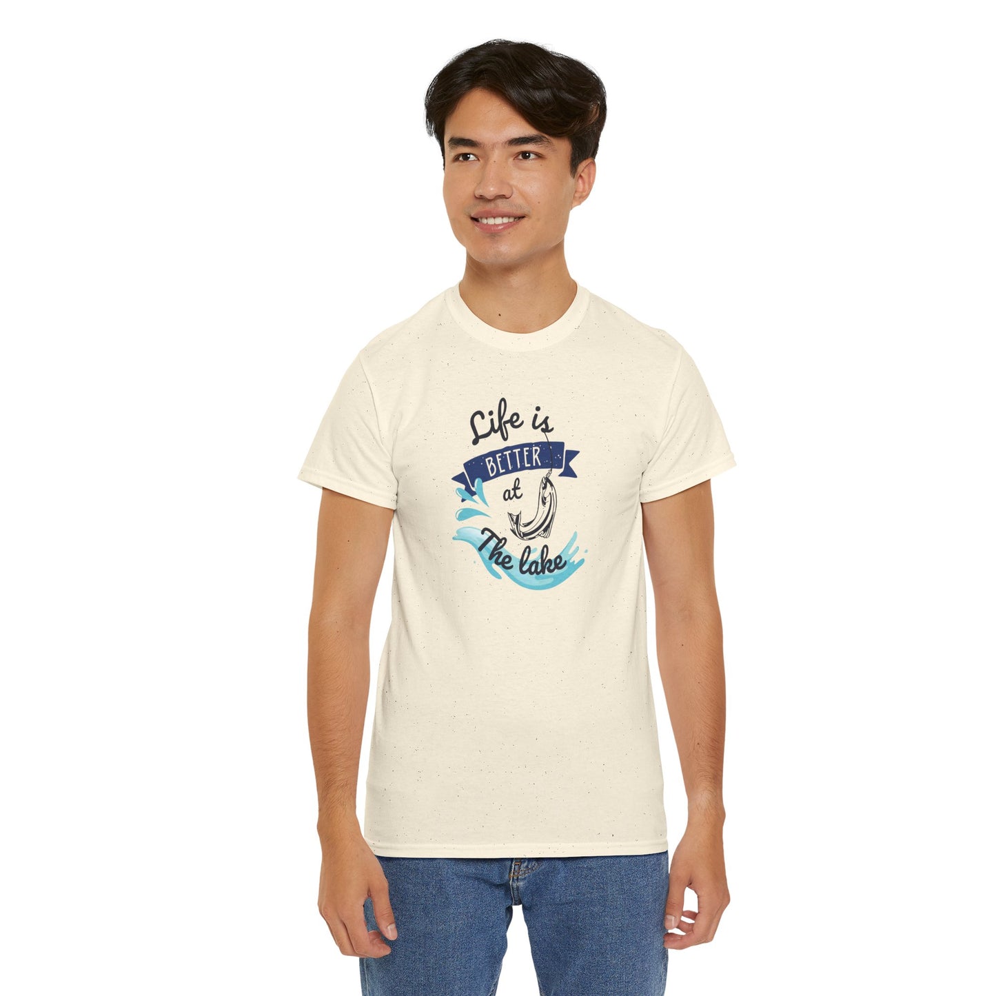 Lake Fishing Unisex Tee