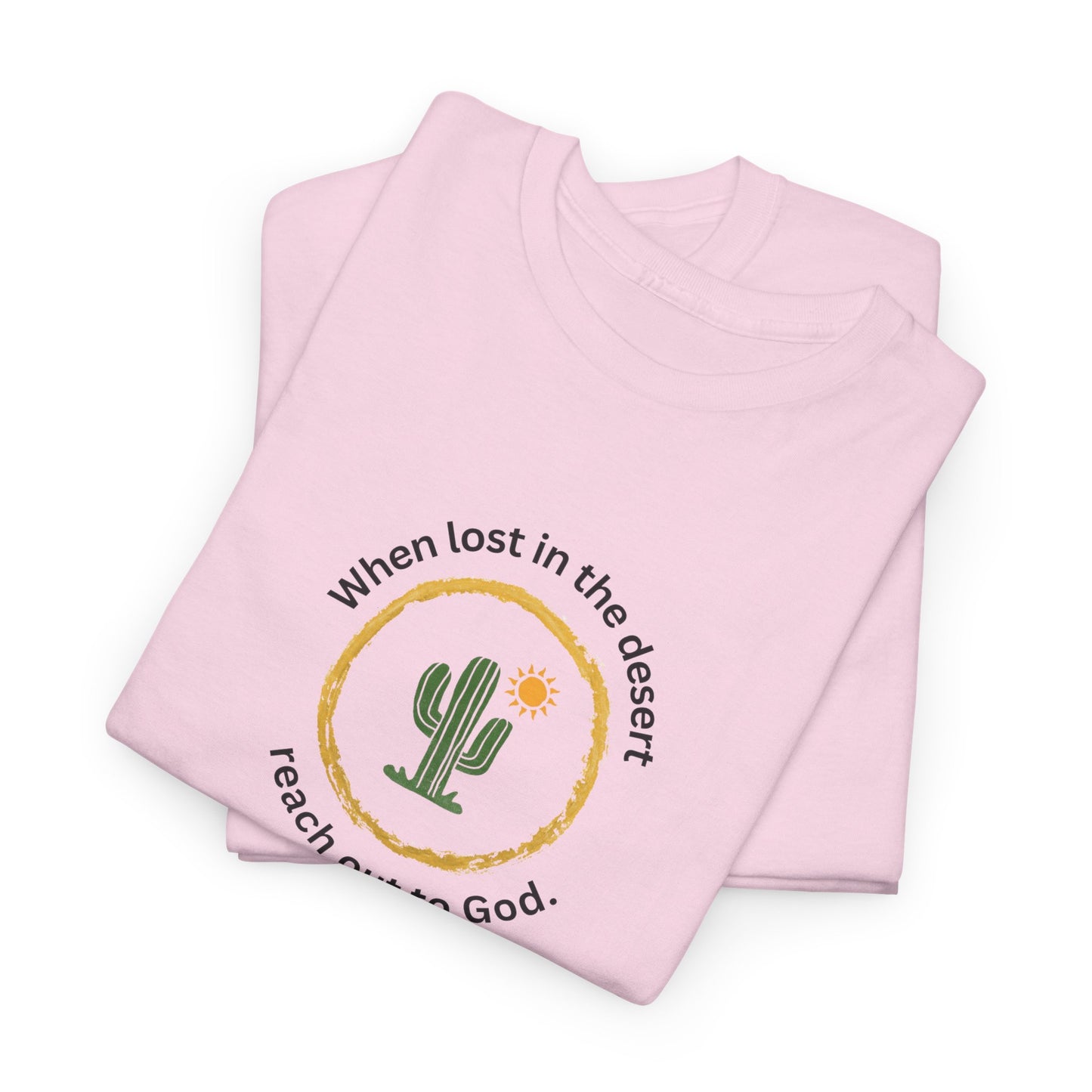 Christian Cactus Tee God T Shirt Graphic Unisex