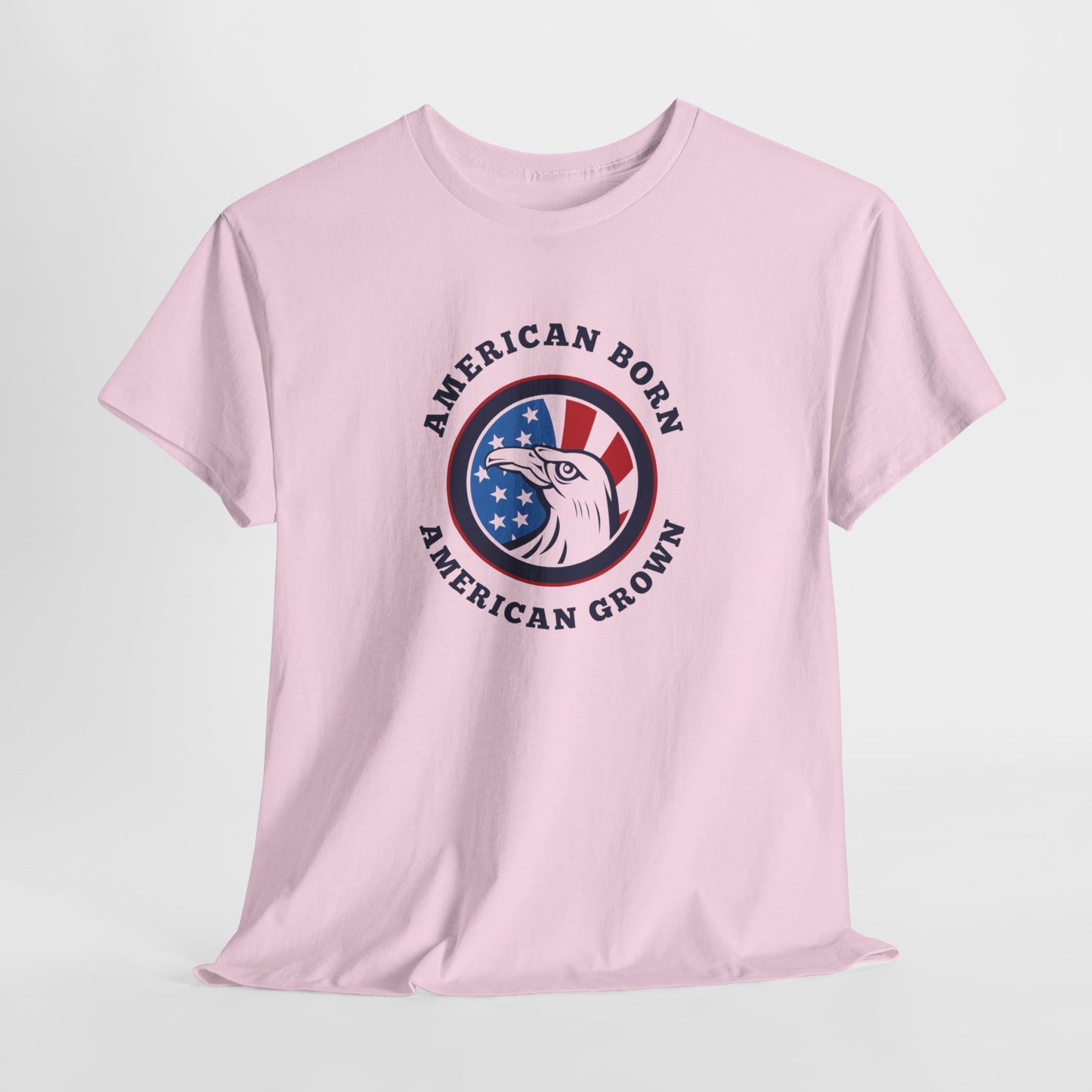 American Born Unisex Heavy Cotton Tee | Patriotic T-Shirt | Gift for Veterans | 4th of July Shirt | Casual Style Tee | Red, White, [...]