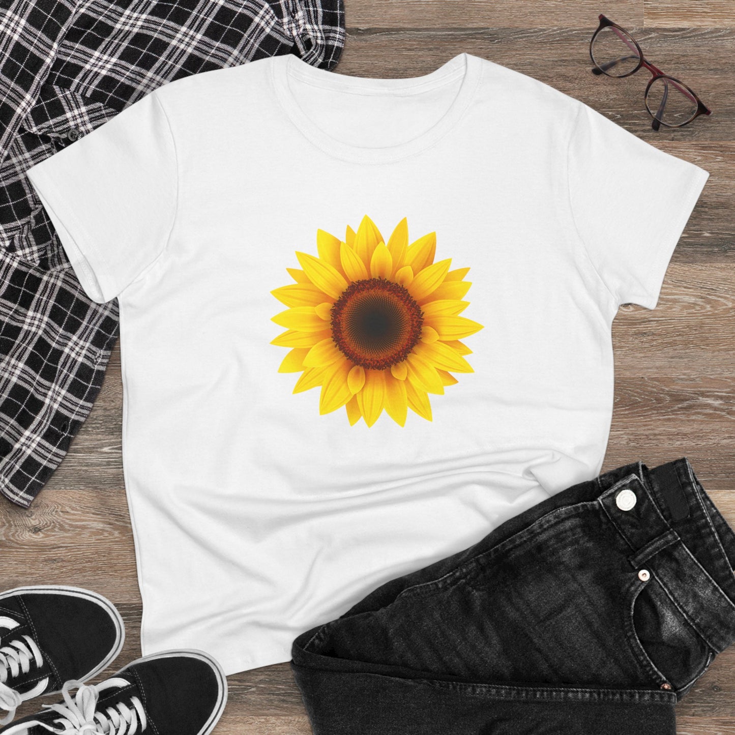 Sunflower T-Shirt Women's Sunflower Tee