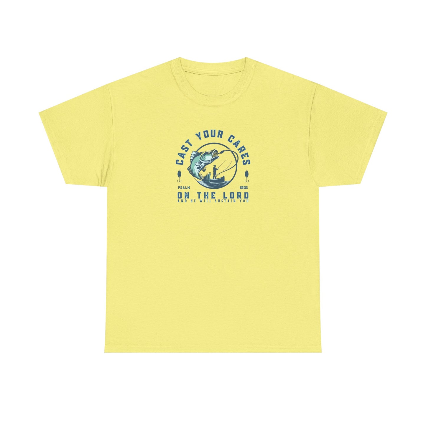Christian Fishing Tee - Graphic Inspirational